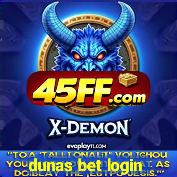 dunas bet login